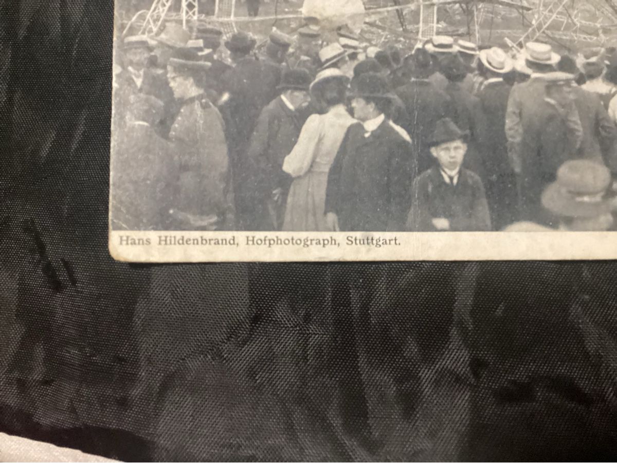 Ansichtskarten: POSTKARTE  ZEPPELIN BRAND ECHTERDINGEN  1908 – Gebraucht aus Münchenstein von NoSu98 1