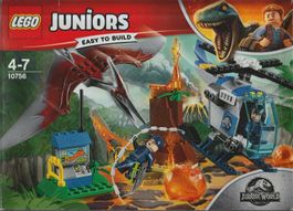 LEGO JUNIORS EASY TO BUILD 10756 JURASSIC WORLD FUGA DALLO P