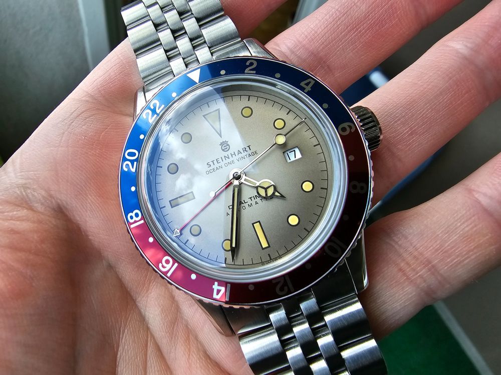 Steinhart ocean 1 best sale vintage dual time premium