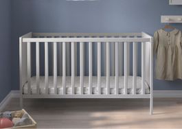 Babybett IKEA Sundvik grau