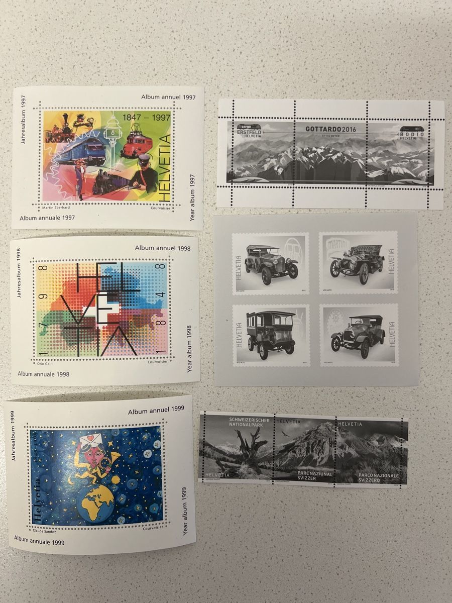 Tutti i francobolli: Schweizer Briefmarken – Nuovo (secondo la descrizione) da Abtwil SG venduto da ale2002