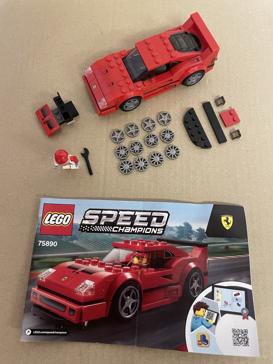 Lego Baukästen: Lego Speed Ferrari 75890 – Gebraucht aus Möriken AG von Peka01