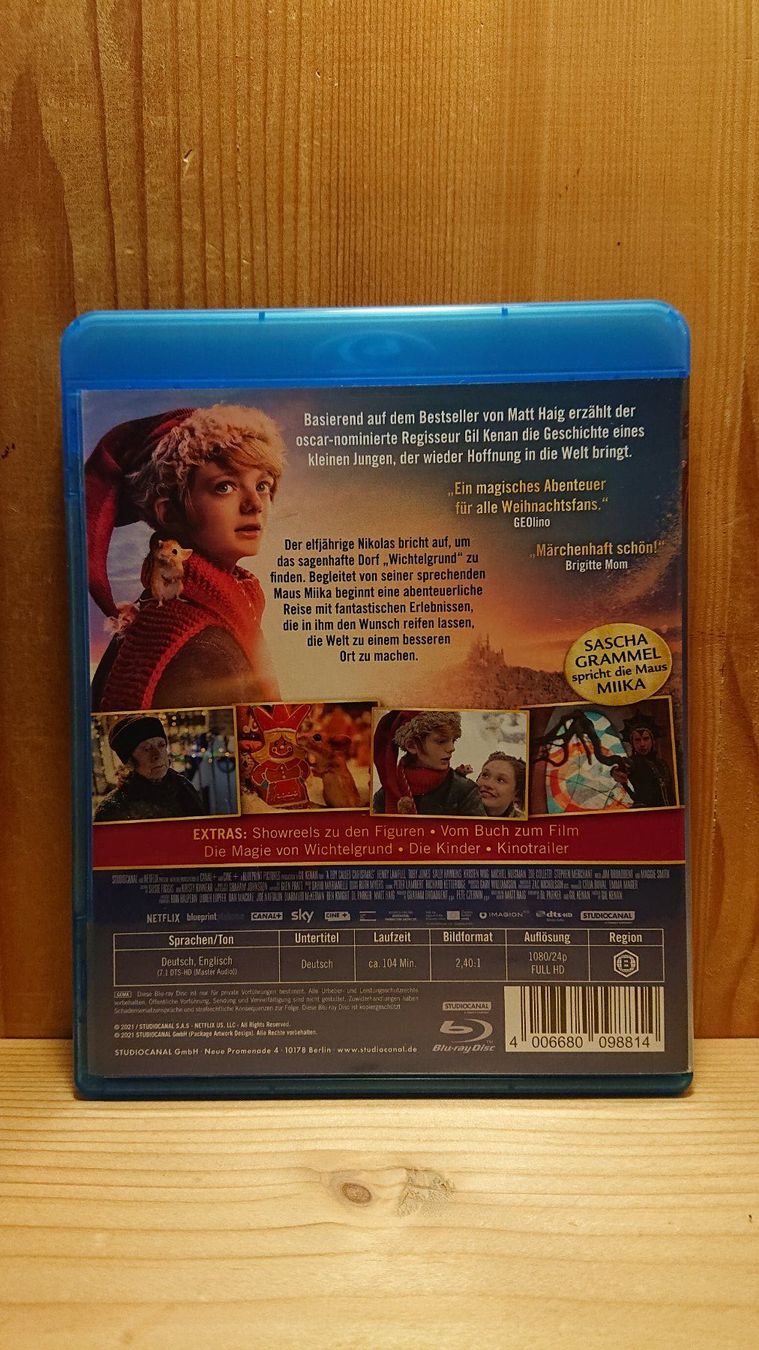 Alle DVDs: EIN JUNGE NAMENS WEIHNACHT Blu-Ray – Gebraucht aus Wilderswil von Exebub 1