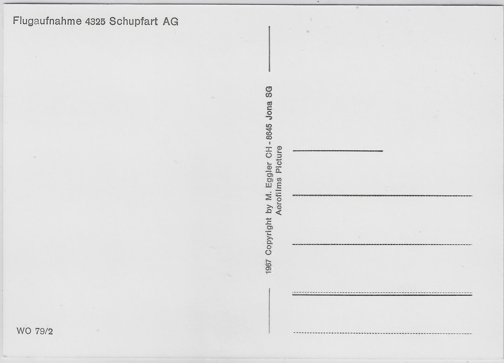 Cartoline postali: Flugaufnahme Wil AG – Antico da Ettingen venduto da Kartenplanet 1