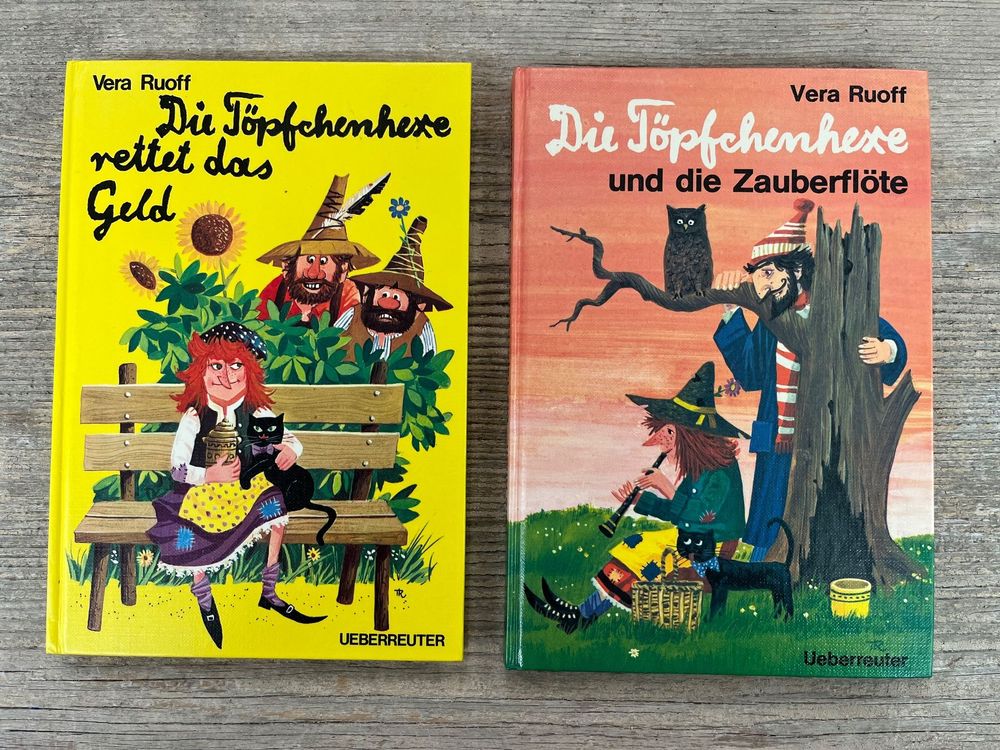 2 x Die Töfpchenhexe rettet das Geld/ und die Zauberflöte (Gebraucht