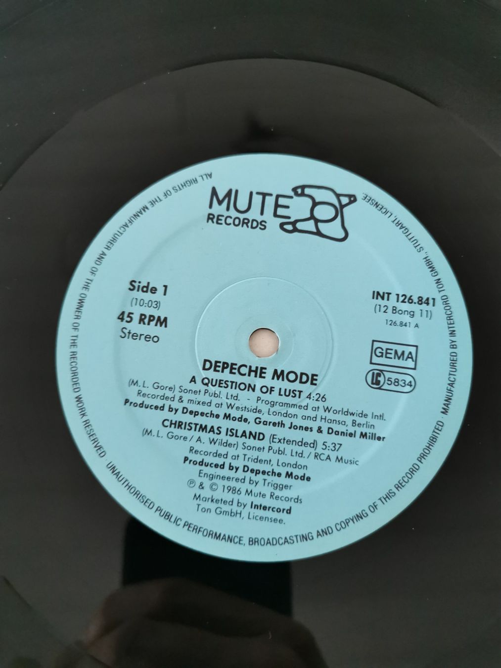 Dischi in vinile: Depeche Mode - A Question of Lust - Maxi Single LP – Usato da St.Gallen venduto da Tamal0204 2
