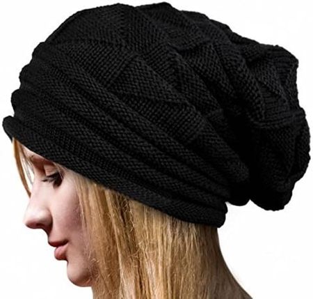 Wintermütze Strickmütze Kappe Mütze Beanie Slouchy Baggy Hat