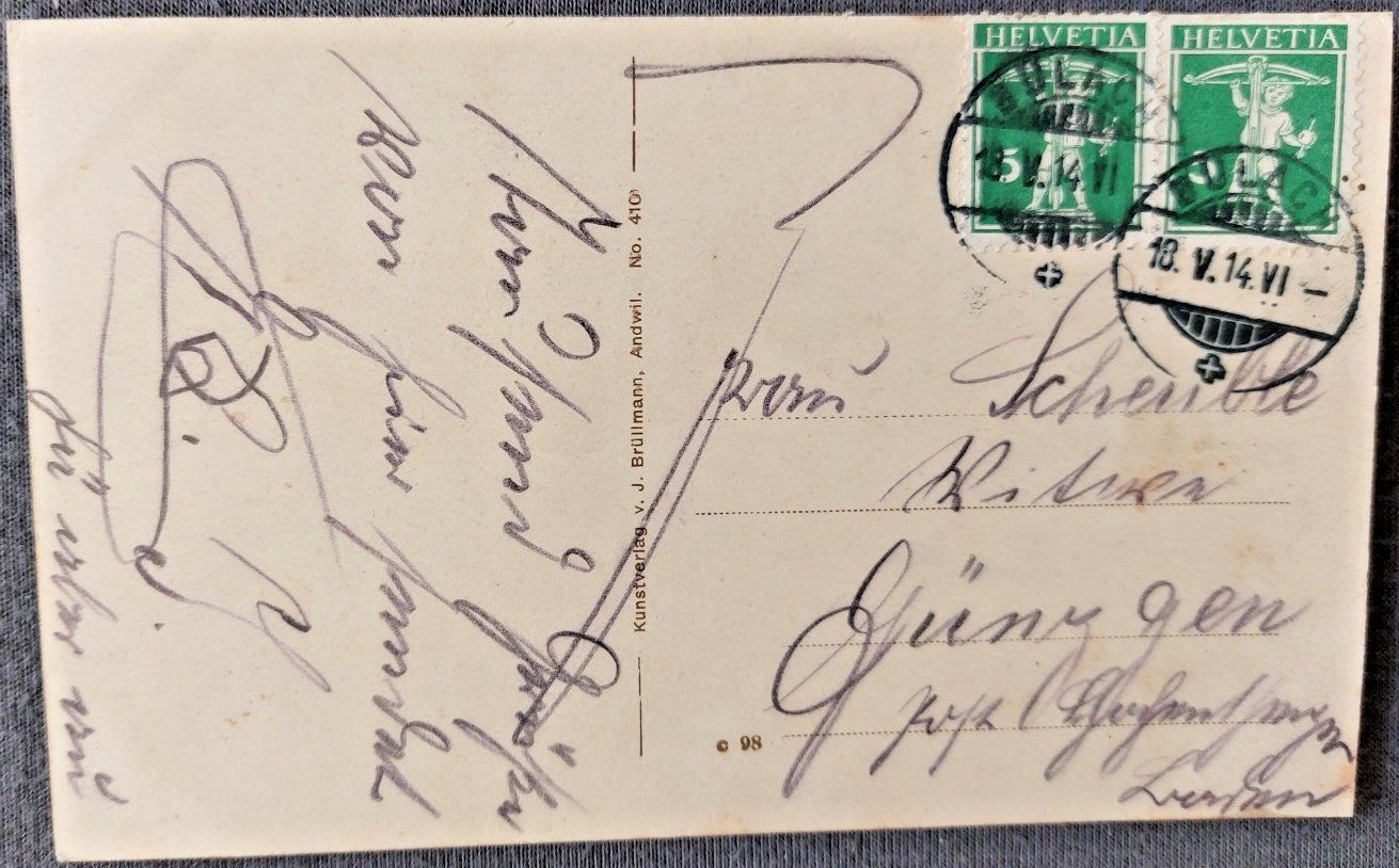Cartes postales: Bülach 1914 – D'occasion à Rapperswil SG par INTELVI 1