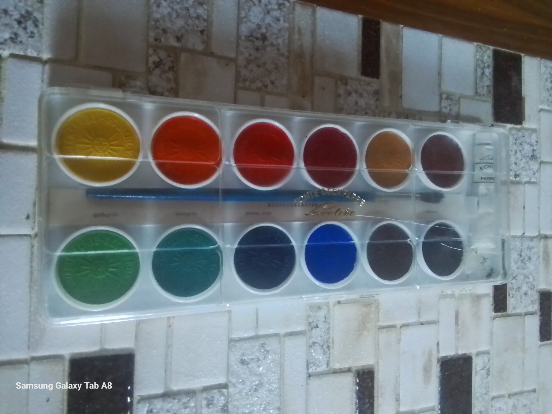 Colori: Vintage Licolette 12 Deckfarben Set, Gouache veritable 1970 – Nuovo (secondo la descrizione) da Sankt Stephan venduto da flohmivintage 1