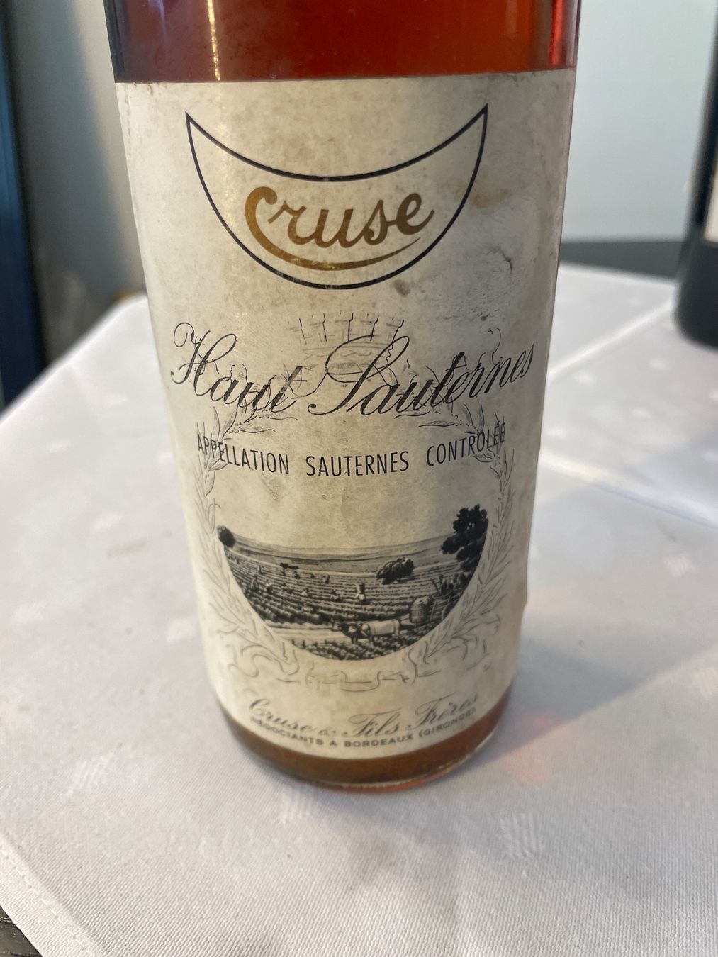 Vino: Hautes Sauternes 1969 – Usato da Hölstein venduto da kolumbus1964 1