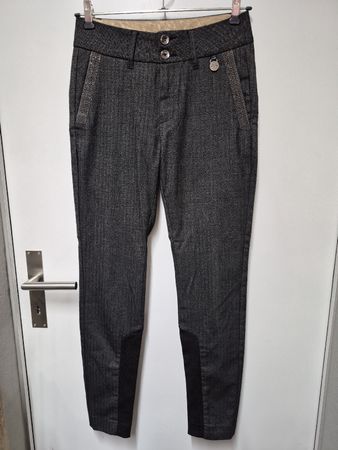 MOS MOSH Elegante warme Fischgrat Hose Gr.34 Winter/Herbst
