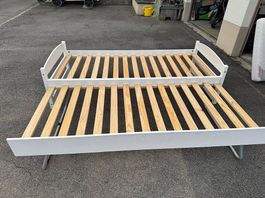 Ausziehbett 90x200 cm  als Doppelbett nutzbar