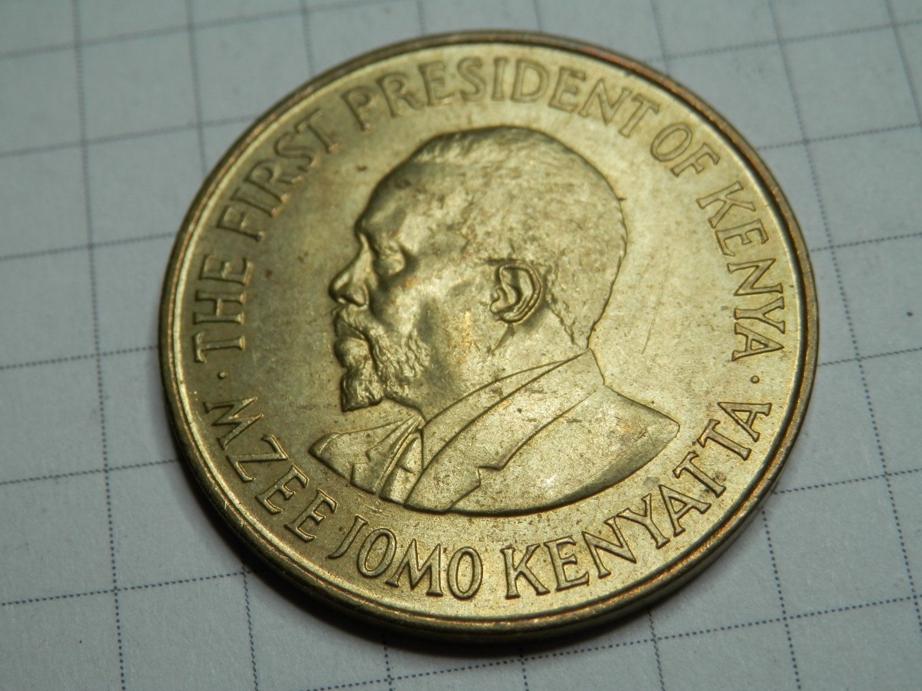 Tutti le monete: Kenia  5 Cent, 1971 – Usato da Weiach venduto da weiach81 1
