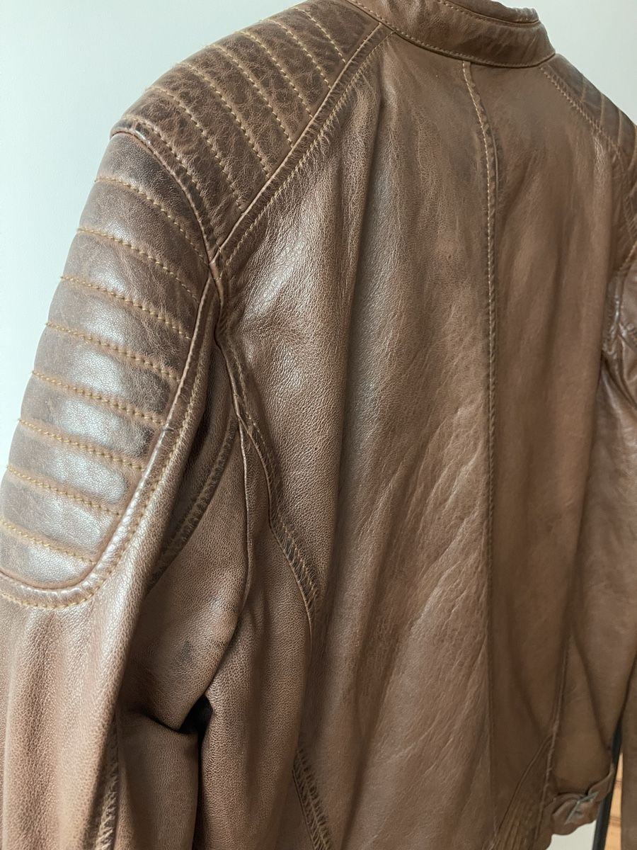 Giacche: AIM Lederjacke braun Gr. XXL neu – Nuovo e nell'imballaggio originale da Einsiedeln venduto da gastroinventar 8
