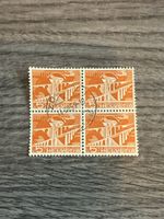 Schweiz Marke 5 Rp Helvetia Viererblock, Top Zustand!