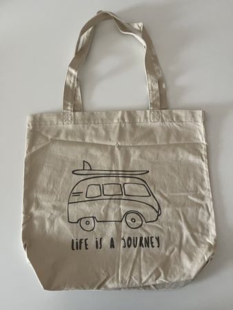 Canvas Tasche mit Büssli-Motiv