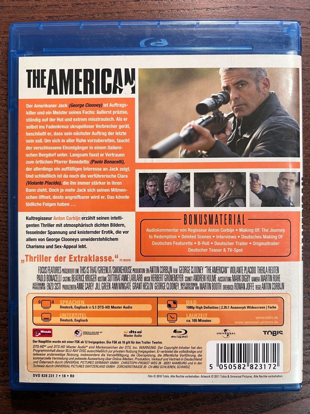 Tutti i DVDs: The American – Usato da Zürich venduto da Blu-ray_ZH 1