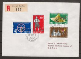 1955 : Serie Werbemarken, Ersttag BERNE