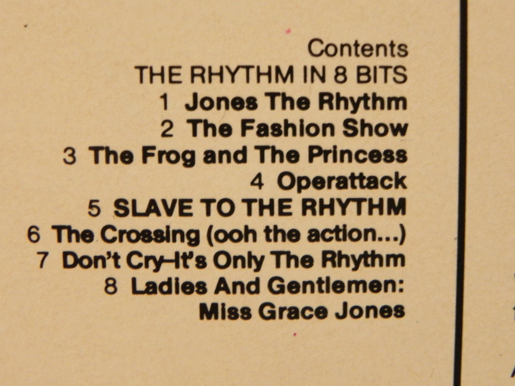 Schallplatten: Grace Jones, Slave to the Rhythm – Gebraucht aus Basel von Life-Style-Art 2