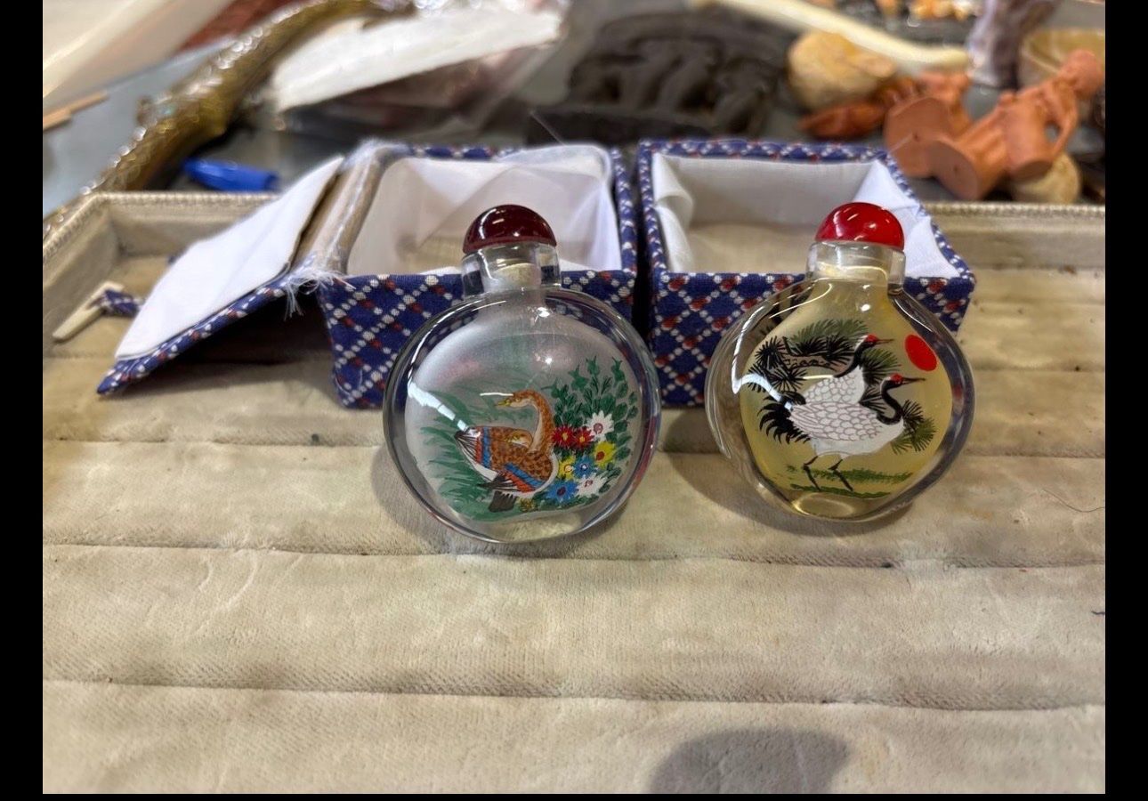 Flaconi: 2 Chinesische Snuff Bottles Alter unbekannt – Usato da Basel venduto da Joshy03