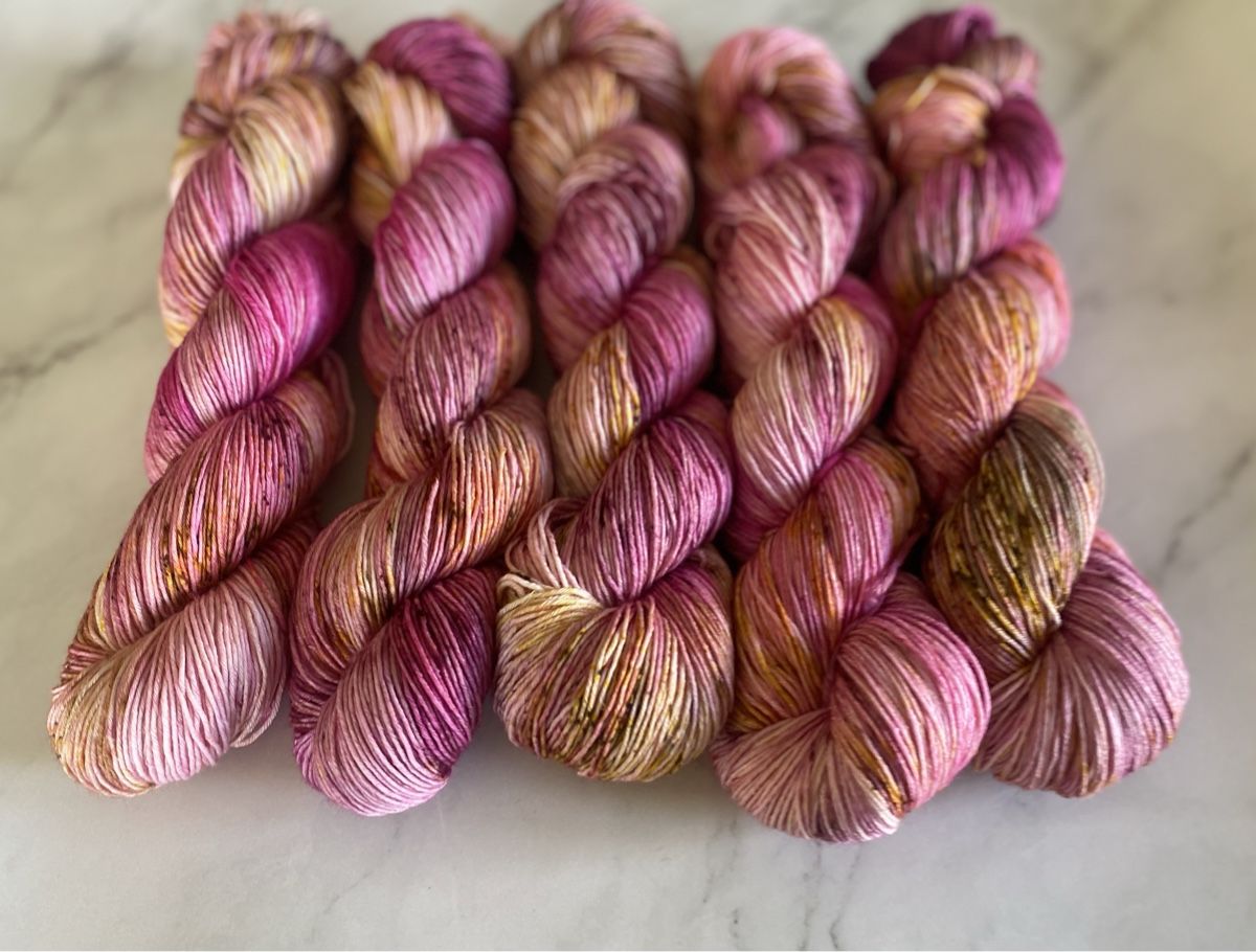Lana: Merino & soie teinte à la main 100g – Nuovo e nell'imballaggio originale da Randogne venduto da BonnieG 1