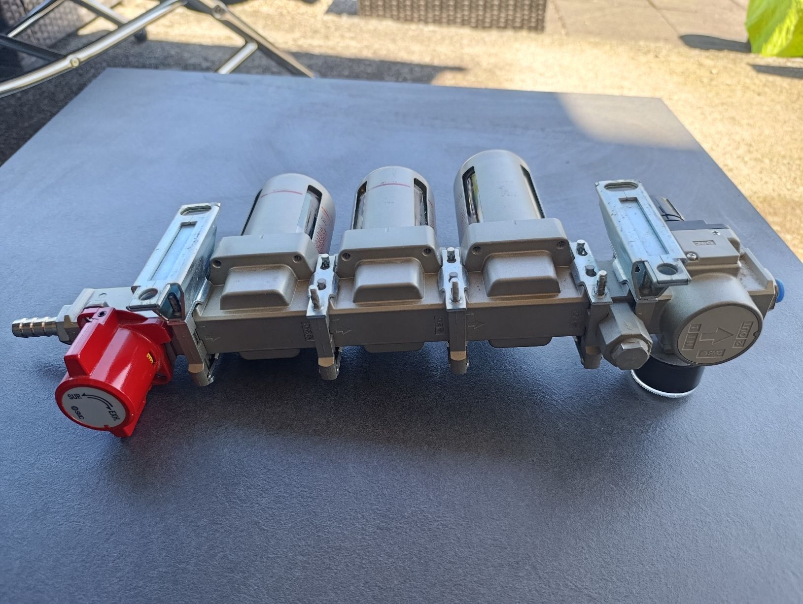 Ventilazione: SMC Druckluftfilter 4er Teil, WHS/AFD/AF/AFM/AR – Usato da Wil SG venduto da Donaldus 7