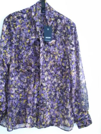 Bluse  Joop  lila gemustert