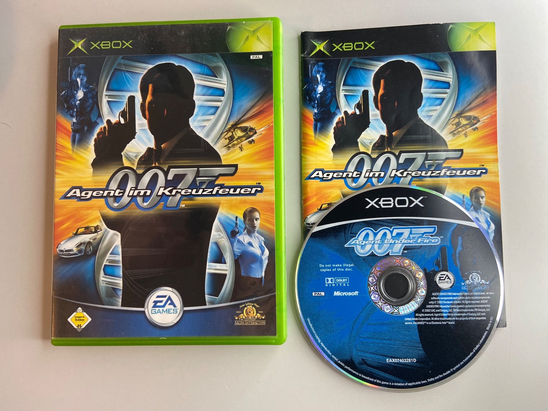Microsoft Giochi: 007 Agent im Kreuzfeuer - Xbox – Usato da St.gallen venduto da taduz