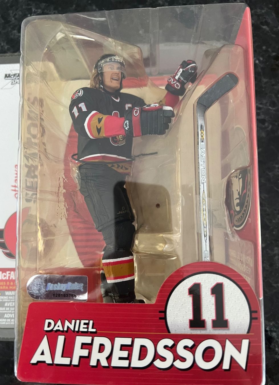 Figuren: McFarlane NHL Daniel Alfredsson OVP – Neu und originalverpackt aus Buckten von Dominoluna 2
