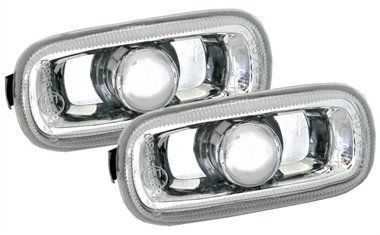 Seitenblinker Weiß Für Audi A3 A4 A6 - 2 Stück Komplettset IP67 Wasserdicht