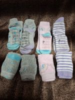 2x 4 Gr 27-30 Winter Antirutsch Socken Zwillingsmädchen