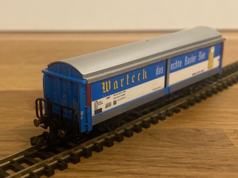 Fleischmann Modellini di ferrovie: Fleischmann 8337 SBB Schiebewandwagen "Warteck“ – Nuovo (secondo la descrizione) da Schlierbach venduto da Look8 2