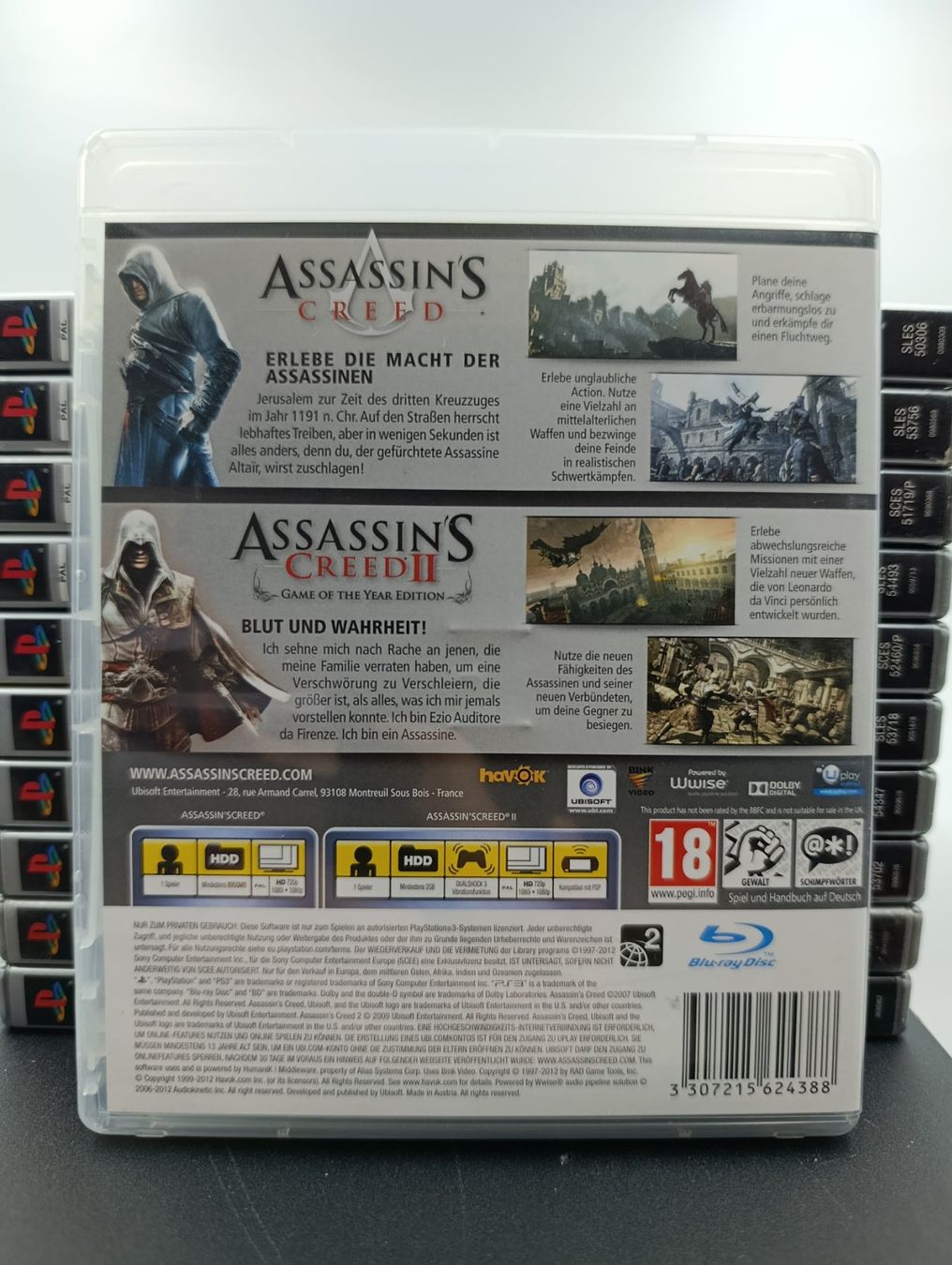 Sony Giochi: Assassin's Creed 1 + 2 GOTY Edition PS3 – Usato da Wil SG venduto da Donaldus 1