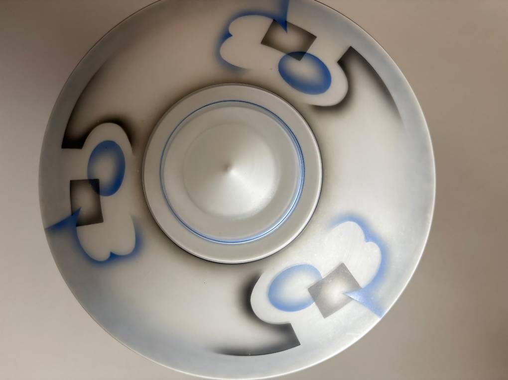 Lampadari & plafoniere: Spritzdekor Deckenlampe – Usato da Derendingen venduto da ArtDeco61