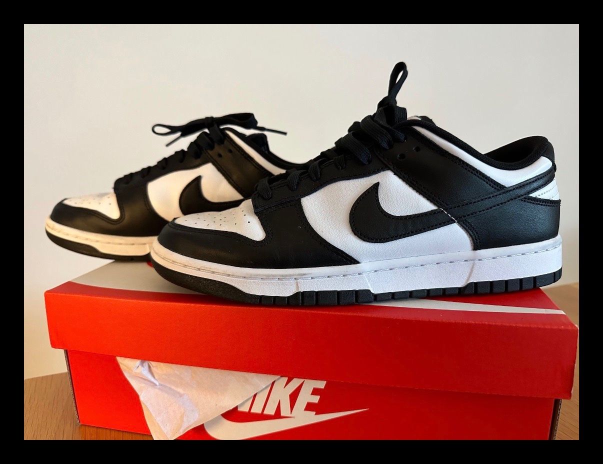 Nike Scarpe da uomo: Nike Dunk low retro black/white 42.5 – Usato da Basel venduto da Rouge. 4
