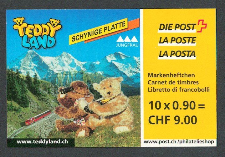 Tutti i francobolli: Markenheftchen-100 J. Teddybär 2002 ** – Nuovo (secondo la descrizione) da Bonstetten venduto da Pinguin75 1