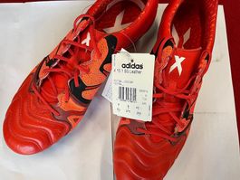 ADIDAS Fussballschuhe, Leder, Metallstollen, UK9/EUR43 NEU
