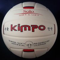 Volleyball Kimpo Solo, Kunstleder, samtig-weiche Oberfläche