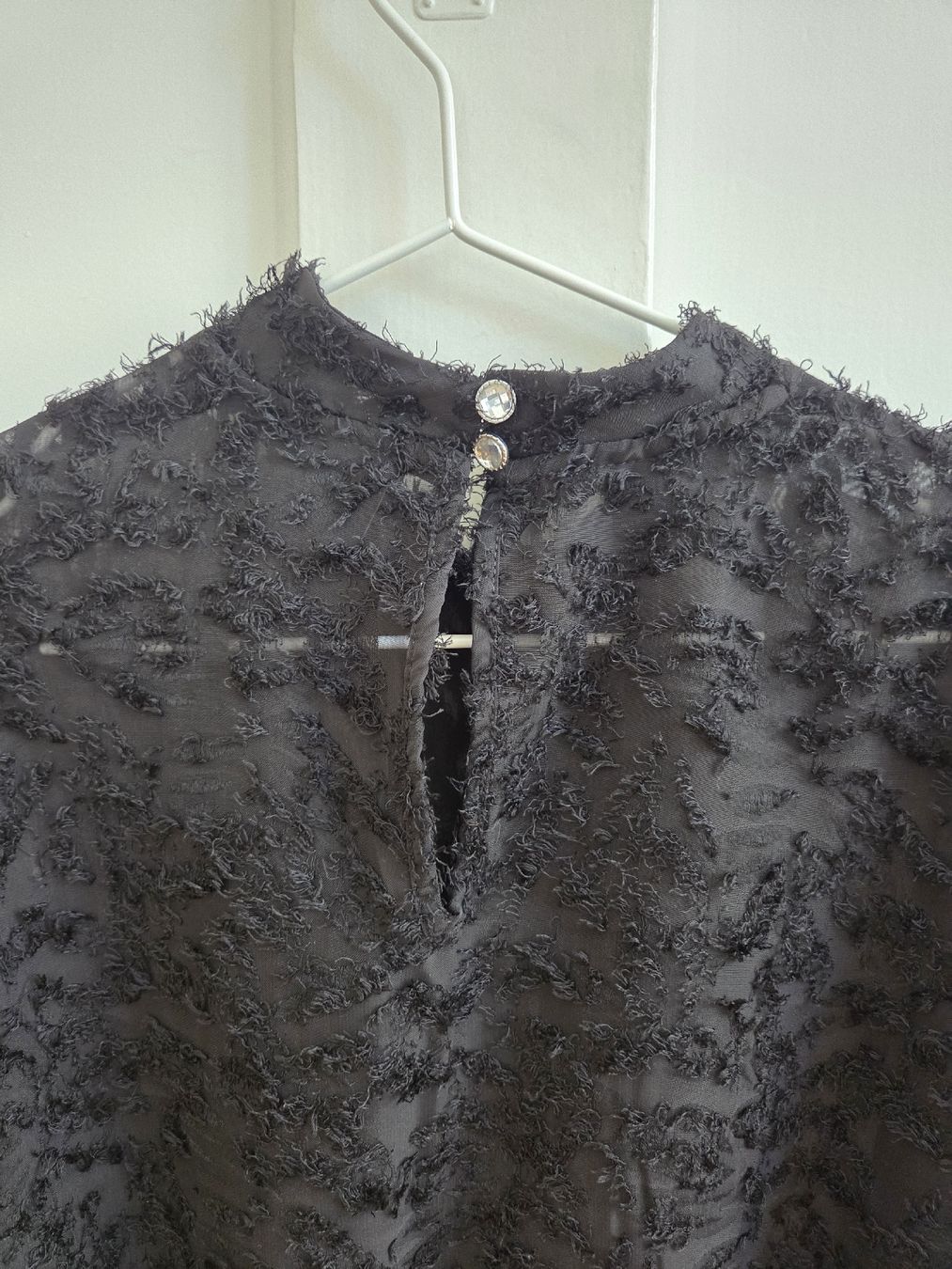 Only Camicette: ONLY Bluse in Schwarz mit Struktur - Grösse XS – Nuovo (secondo la descrizione) da Bern venduto da Tashmi_BE 4