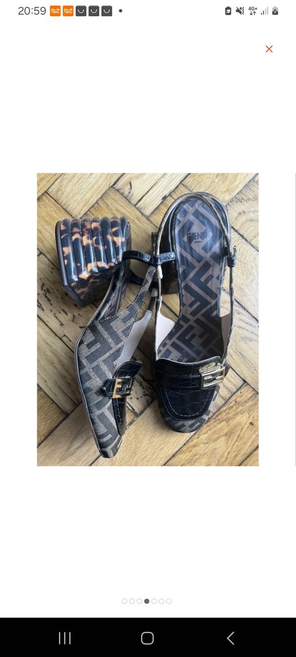 Fendi Scarpe da donna: Sandales Fendi – Usato da Genève venduto da Cinely 2