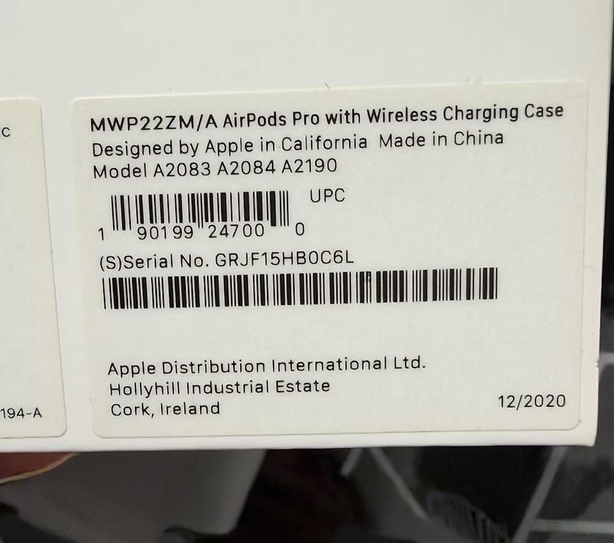 Cuffie: AirPods Pro (1) – Usato da Collombey venduto da luvlp 4