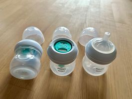Flaschen Philips Avent 3 Stück mit Deckel guter Zustand