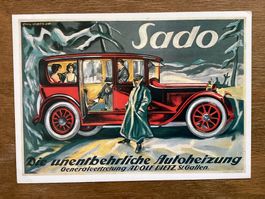 AK Plakat otiv Verkehrshaus. Werbung für Autoheizung