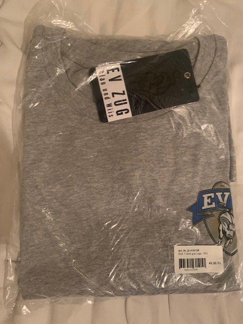 T-shirt: EVZ-Shirt grau Grösse XXL – Nuovo (secondo la descrizione) da Zürich venduto da BobRooney