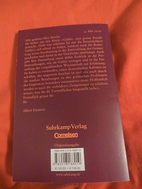 Libri: Leben des Galilei – Usato da Fahrweid venduto da Sujaa2003 1
