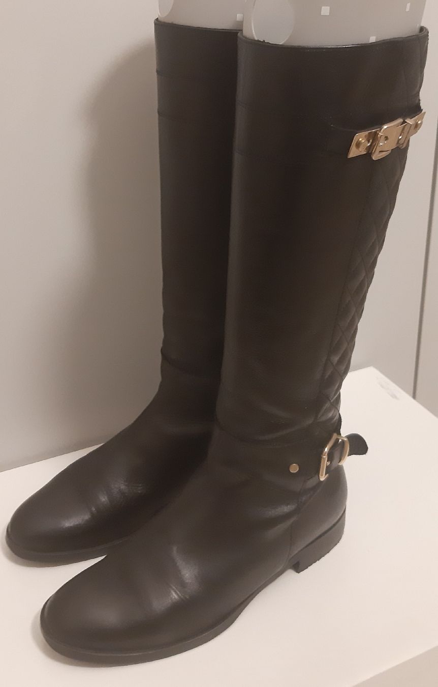 Scarpe da donna: LEDER Stiefel  Gr.38 NEUWERTIG – Nuovo (secondo la descrizione) da Zürich venduto da Venecia25