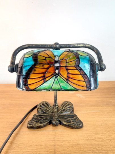 Lampade: Lampe de bureau style Tyffany – Usato da Ponts-de-Martel venduto da Henri-Louis 3
