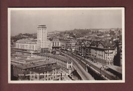 LAUSANNE - Grand Pont et Tour Bel-Air - 1932