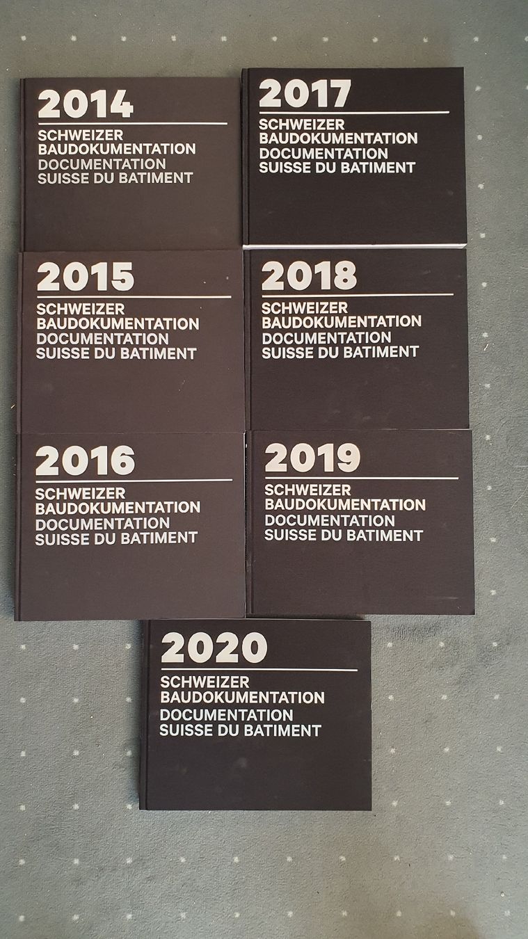 Bücher: Schweizer Baudokumentation 2014-2020 - Komplettes Set – Gebraucht aus Steinach von dos_1991 2