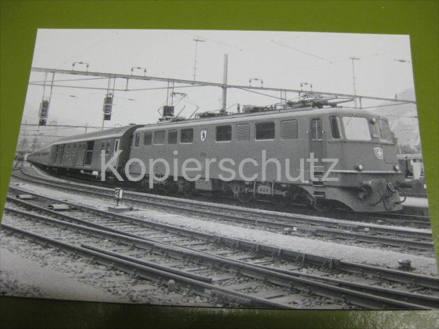 Cartoline postali: Chur mit SBB Ae 6/6, 1983, Schweizerische Bundesbahnen SBB, – Usato da Malters venduto da Marosko